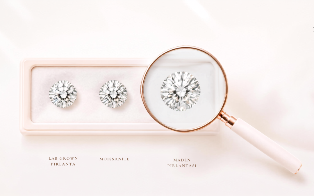 Lab grown pırlanta moissanite farkı gemolojik inceleme